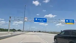 Hwy 407 ETR ( express toll route) from  MILTON to RICHMOND HILL .Ontario   4K
