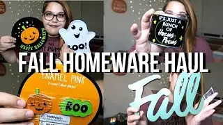 Fall/Halloween Homeware Haul | Target, TJ Maxx & More!