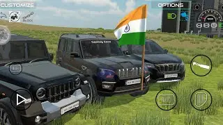 🇮🇳 Indian SUV Power Showdown! Thar vs Scorpio vs XUV700 | Epic Offroad #gadigadi #cargame #gameplay 