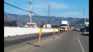 Concrete barriers added to Tank Farm Road work site in SLO