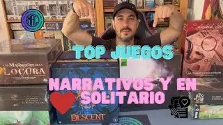 TOP NARRATIVOS Y EN SOLITARIO - JUEGOS DE MESA