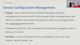 ITIL&reg; 4 Exam Preparation | Service Configuration Management | MKC Training