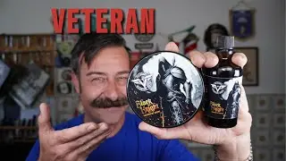 PROVO CON PIACERE IL SET DA BARBA VETERAN SOAP BLACK KNIGHT