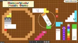 Numberblocks Puzzle Tetris Game｜Algodoo