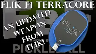 Обзор ракетки Flik F1 Terracore XC Pickleball