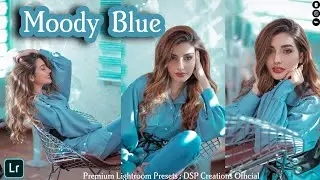 Moody Blue Preset I Lightroom Presets XMP Free Download I Sky Blue Preset I DSP Creations Official