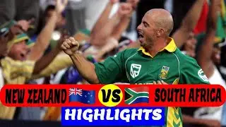New zealand  vs South Africa match highlights world cup 2007