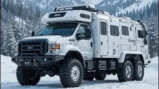 Toyota Ford 2026 6x6 Motorhome Camper Full Review – Power, Comfort & Adventure