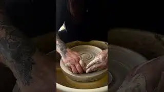Seramik Torna Dik Kenarlı Tabak Pottery Making
