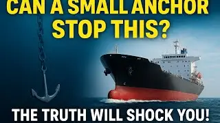 How Do Ships Stop in Deep Ocean Without Anchors? 😳 | Marine Engineering Secret 🤐
