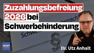 Schwerbehinderung: Zuzahlungsbefreiung 2026 f&uuml;r Menschen mit Schwerbehinderung