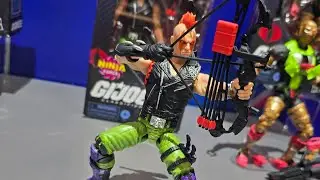 NINJA FORCE ZARTAN REVEALED AT TOY FAIR! Also other GI Joe Classified...