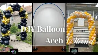 DIY Small Balloon Arch Stand