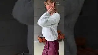 Пушистый кардиган, в который хочется нырнуть с первого взгляда 🤍