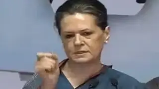 Sonia Gandhi targets Narendra Modi