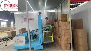 How to load and unload tires more efficiently #warehouse  #container