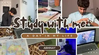 Study with me 📚 Geography (Big bang theory💥 ||Abhinay Pandey||