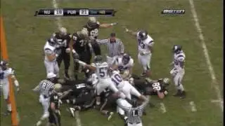 Northwestern Wildcats vs. Purdue Boilermakers - 10/3/09