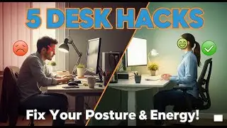 5 Desk Job Fitness Hacks to Stay Healthy & Productive