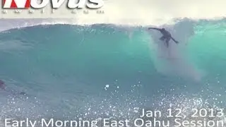 Early Morning East Oahu Session with Kylen Yamakawa and Gen Asano (1-12-2013)