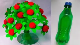 Awesome ideas Waste Plastic Bottles/Recycle old Plastic Bottles/Guldasta Banane ka aasan Tarika 