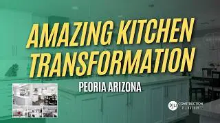 Amazing Transformation!  Before & After Kitchen Remodel In Peoria Arizona.