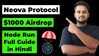 Neova - Node Run Step by Step Guide || Get Up to $1000 $NEOV Token Airdrop 🎁🪂