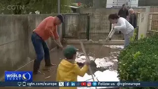 Storm Claudia wreaks havoc across Western Europe