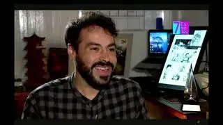 230629 Illustrator winner Chris Arias on  Channel 7 Estrella