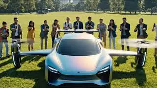 Is THIS The New Tesla Flying Car? (Vision Sky) 🤯
