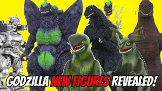 Super7 представила новые фигурки Годзиллы