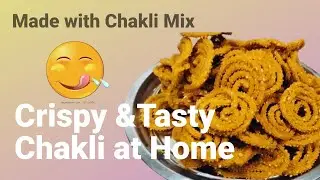 Crispy & Tasty Chakli at Home | Instant Chakli Recipe With Chakli Mix #viral #viralvideo #chakli