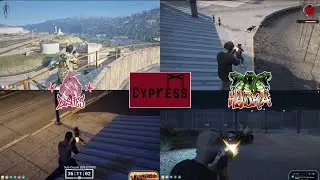 Besties vs Hydra vs Cypress For a Bank Truck At Fort Zancudo | Multi POV | NoPixel 4.0 GTA RP