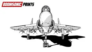 Crafting the F7U-3M Cutlass &ndash; Carrier Lift | Boomsonic Prints