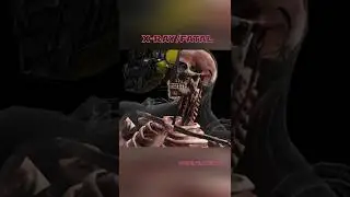 Mkx mobile Triborg  cyrax X-ray Attack #shorts #short #mkxmobile