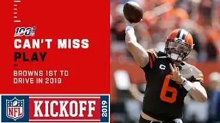 Baker Mayfield's 1st TD Drive of the Season!