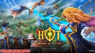 Heroes of Tactics. TD Strategy Gameplay First Look (Android,ios)