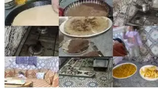 روتين من الصباح المساء شاركت معكم البسبوسه بالشكلاط حرشه ديال الحمراء