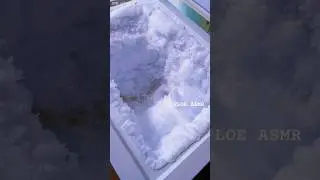 HFF FROST PART 1 #oddlysatisfying #asmr #satisfying #freezerfrost #icescraping #asmriceeating #ice