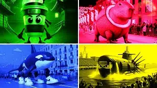 ITALIAN BRAINROT EXE 4 COLORS 4 MUSIC🎧#ItalianBrainrot​ #TungTungTung​ #TralaleroTralala​ #lyrics​
