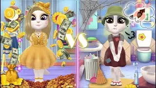 My talking Angela 2 | Rich Angela VS Poor Angela | cosplay
