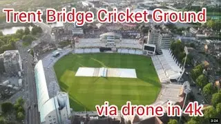 Trent Bridge - drone overview - Nottinghamshire County Cricket Club