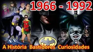 BATMAN de 1966 &aacute; 1992 ( Bastidores curiosidades Hist&oacute;ria )