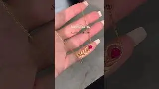 𝟎.𝟒𝟔𝐜𝐭 𝐔𝐧𝐡𝐞𝐚𝐭𝐞𝐝 𝐑𝐮𝐛𝐲 𝐍𝐞𝐜𝐤𝐥𝐚𝐜𝐞#rubynecklace #ruby