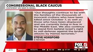 Congressman Horsford's Statement on the Conflict in the Middle East