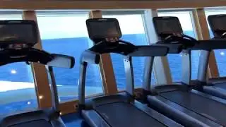 Disney Magic Cruise Gym and Spa Video