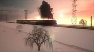 Train Ride - 3d max animation