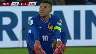 Kylian Mbappe Injury Vs Azerbaijan | France Vs Azerbaijan 3-0 | World Cup Qualifiers 
