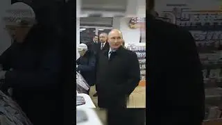 #putin #lider #presidente #rusia Putin surprises in a pharmacy.