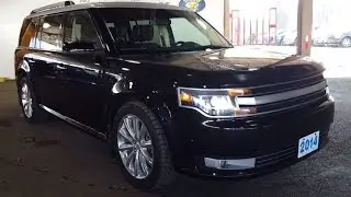 Обзор подержанного чёрного внедорожника Ford Flex Limited AWD EcoBoost Sport Utility 2014 года | PG Motors